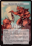 You Exist Only to Amuse (Full Art) (A:DSC-361) [Duskmourn: House of Horror Commander]