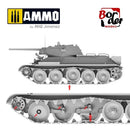 Border Model: 1/35 T-34 screened (type 1) &T-3476
