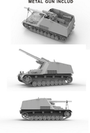 Border Model: 1/35  Hummel Early Production "15cm s.FH 18/1 Hummel Sd.kfz.165