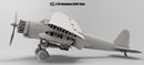 Border Model: 1/35 Nakajima B5N2 Type 97 Carrier Attack Bomber (Kate) w/ Full Interior
