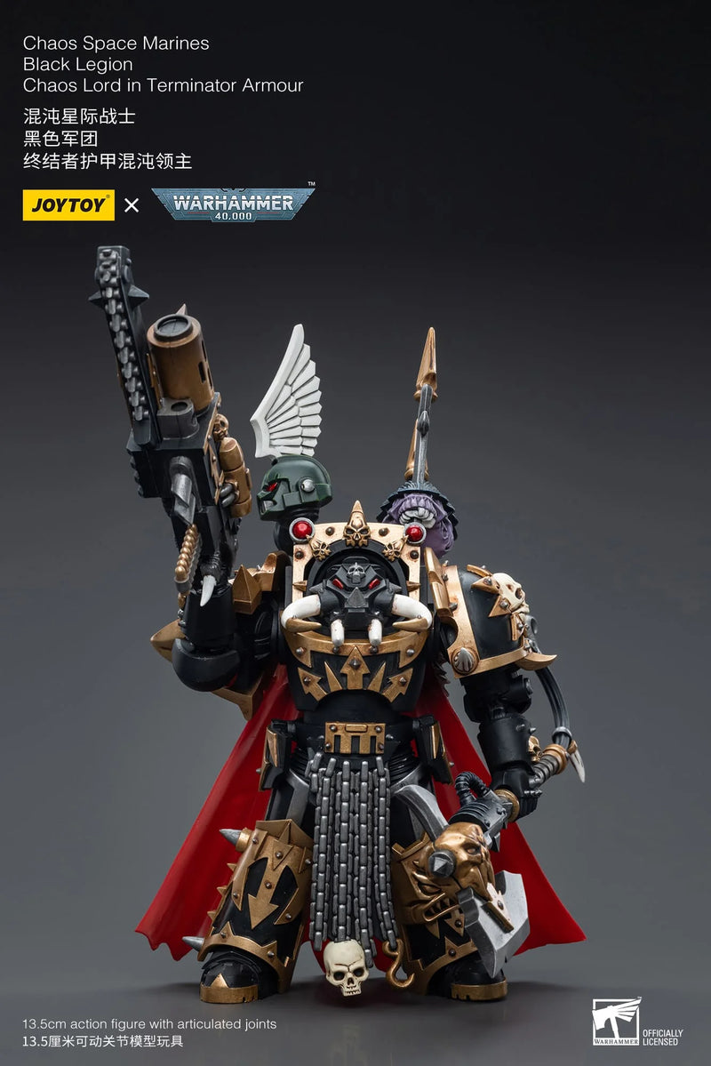 Joytoy: Black Legion Chaos Lord in Terminator Armour