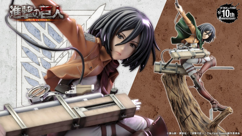 Attack on Titan: Mikasa Ackerman (Renewal Package Ver.) ARTFX J Statue