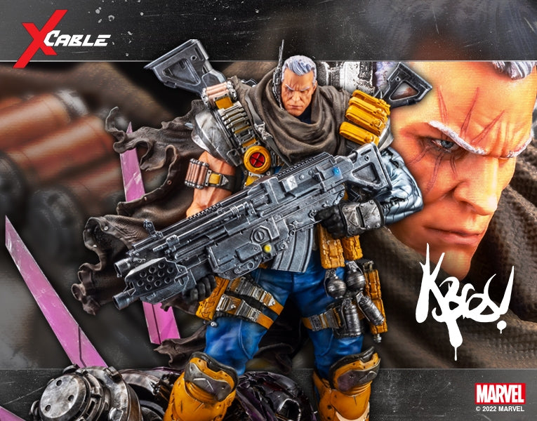 Marvel: Cable Fine Art Statue