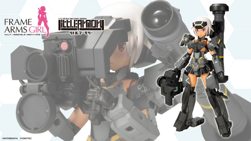 Frame Arms Girl: Gourai-Kai (Black) with FGM148 Type Anti-Tank Missile