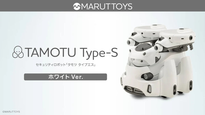 MARUTTOYS: Tamotu Type-S (White Ver.)