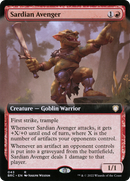 Sardian Avenger (Extended Art) (BRC-043) [The Brothers' War Commander] Foil