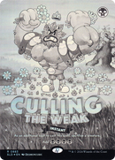 Culling the Weak (SLD-883) (Borderless) [Secret Lair Drop] Foil