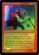 Krenko, Mob Boss (Retro Frame) (Serial Numbered) (RVR-335) [Ravnica Remastered] Foil