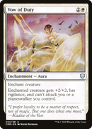 Vow of Duty (CMR-054) [Commander Legends] Foil