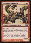 Gorehorn Minotaurs (M12-144) [Magic 2012] Foil