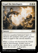 Expel the Interlopers (WOE-013) [Wilds of Eldraine] Foil