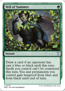 Veil of Summer (White Border) (MB2-075) [Mystery Booster 2]