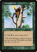 Wirewood Elf (ONS-301) [Onslaught] Foil