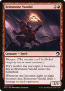 Brimstone Vandal (MID-130) [Innistrad: Midnight Hunt] Foil