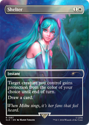 Shelter (Rainbow Foil) (SLD-1587★) (Borderless) [Secret Lair Drop] Foil