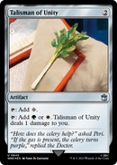Talisman of Unity (Surge Foil) (WHO-845) [Doctor Who] Foil