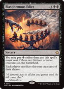 Blasphemous Edict (FDN-057) [Foundations] Foil