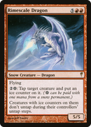 Rimescale Dragon (CSP-095) [Coldsnap] Foil