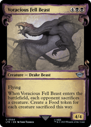 Voracious Fell Beast (Showcase Scrolls) (LTR-564) [The Lord of the Rings: Tales of Middle-earth] Foil