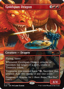 Goldspan Dragon (SLD-1780) (Borderless) [Secret Lair Drop]