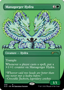 Managorger Hydra (SLD-306) (Borderless) [Secret Lair Drop] Etched Foil