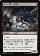 Delta Bloodflies (TDM-077) [Tarkir: Dragonstorm] Foil