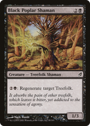 Black Poplar Shaman (LRW-099) [Lorwyn] Foil