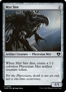 Myr Sire (CMM-400) [Commander Masters]