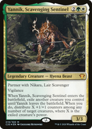 Yannik, Scavenging Sentinel (C20-019) [Commander 2020] Foil