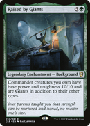 Raised by Giants (CLB-250) [Commander Legends: Battle for Baldur's Gate] Foil