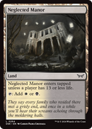 Neglected Manor (DSK-264) [Duskmourn: House of Horror] Foil