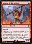 Minion of the Mighty (PPAFR-156P) [Promo Pack: Adventures in the Forgotten Realms Promos] Foil