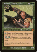 Kamahl, Fist of Krosa (Retro Frame) (DMR-344) [Dominaria Remastered] Foil