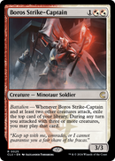 Boros Strike-Captain (CLU-025) [Ravnica: Clue Edition]