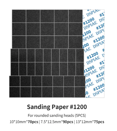 DSPIAE: MSP-ES Sanding Paper for Reciprocating Sanding Tool (180-1200)