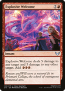 Explosive Welcome (STX-100) [Strixhaven: School of Mages]