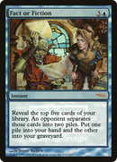 Fact or Fiction (FNM-006) [Friday Night Magic 2005] Foil