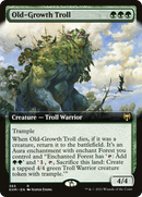 Old-Growth Troll (Extended Art) (KHM-365) [Kaldheim]