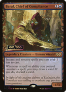 Baral, Chief of Compliance (Serial Numbered) (MUL-138) (Showcase) [Multiverse Legends] Foil