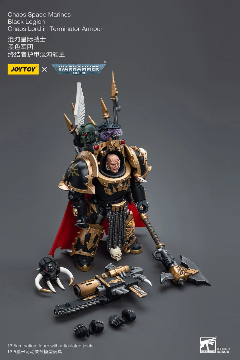 Joytoy: Black Legion Chaos Lord in Terminator Armour