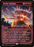 Invoke Calamity (Showcase) (NEO-384) [Kamigawa: Neon Dynasty] Foil
