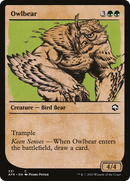 Owlbear (Showcase) (AFR-331) [Adventures in the Forgotten Realms] Foil