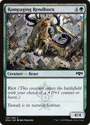Rampaging Rendhorn (RNA-135) [Ravnica Allegiance] Foil