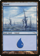 Island (MRD-292) [Mirrodin] Foil