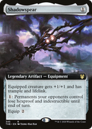 Shadowspear (THB-345) (Extended Art) [Theros Beyond Death] Foil