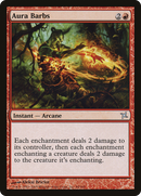 Aura Barbs (BOK-094) [Betrayers of Kamigawa]
