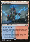 Steam Vents (PPELD-257P) [Promo Pack: Guilds of Ravnica Promos] Foil