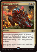 Explosive Getaway (PPDFT-202) [Promo Pack: Aetherdrift] Foil