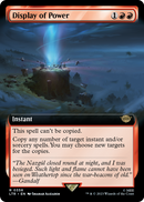 Display of Power (Extended Art) (LTR-358) [The Lord of the Rings: Tales of Middle-earth] Foil