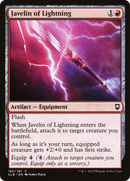 Javelin of Lightning (CLB-185) [Commander Legends: Battle for Baldur's Gate] Foil